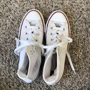 High Top White Converse
